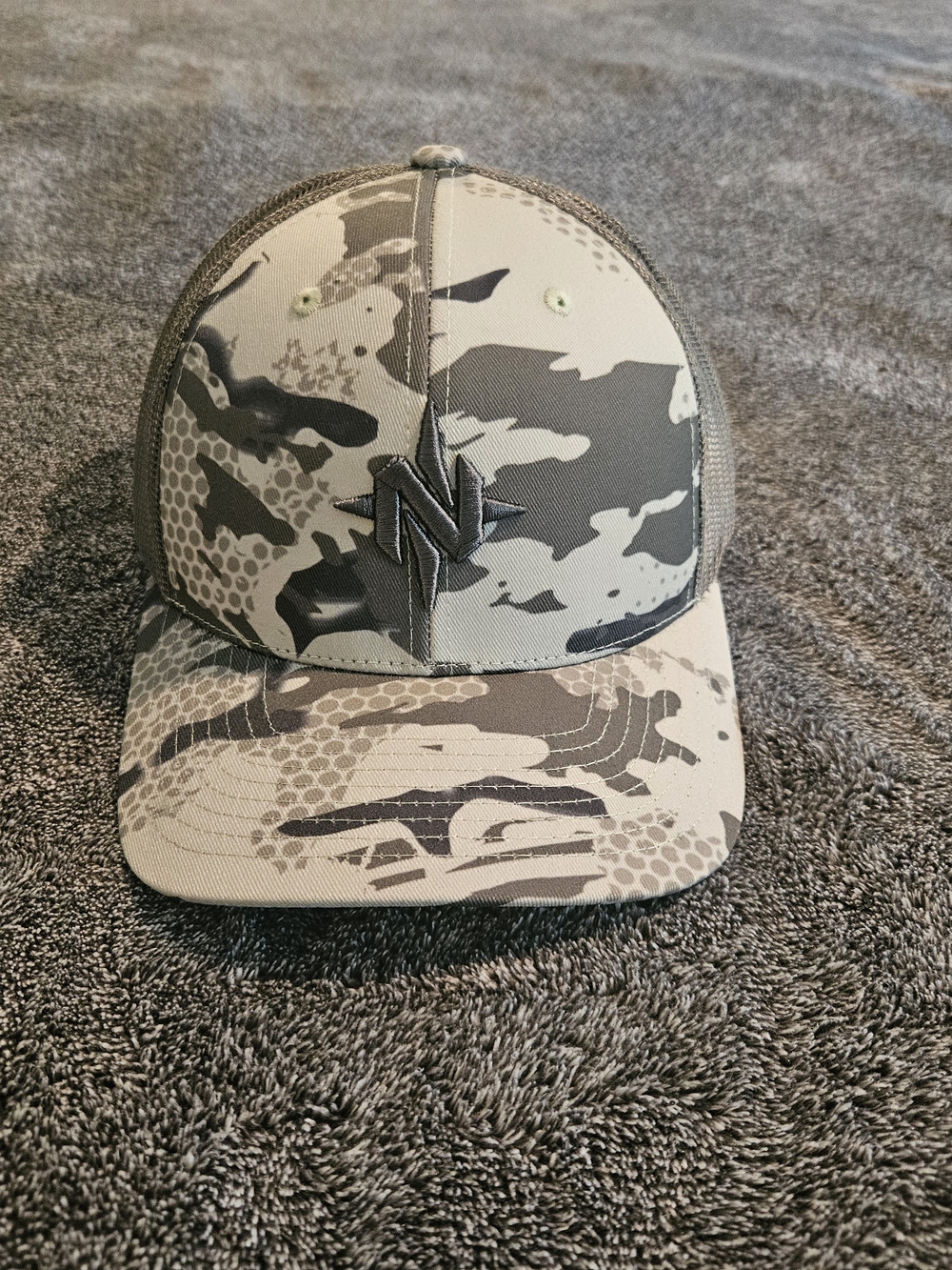 Nomad - Assault Camo Trucker Hat - Moss Grazier Camo